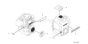 Part Location Diagram of 87601-Z6K-000 Honda Mark- Type - Tms3
