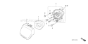 Part Location Diagram of 17211-Z0Z-000 Honda Air Cleaner Element