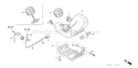 Part Location Diagram of 17701-Z0Z-000 Honda Tube- Fuel Tank