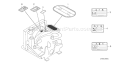Page L Diagram and Parts List for GX360K1 Ttype DDA - VIN# GA01-1400001 Honda Engine