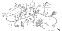 Page S Diagram and Parts List for GX360K1 Ttype DDA - VIN# GA01-1400001 Honda Engine