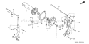 Page C Diagram and Parts List for GX360K1 Ttype DDA - VIN# GA01-1400001 Honda Engine