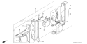 Page D Diagram and Parts List for GX360K1 Ttype DDA - VIN# GA01-1400001 Honda Engine