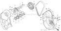 Page R Diagram and Parts List for GX360K1 Ttype DDA - VIN# GA01-1400001 Honda Engine