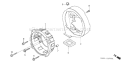 Part Location Diagram of 061B1-ZA0-810 Honda Gasket Kit