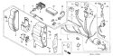 Page E Diagram and Parts List for GX390K1 Type QAE - VIN# GCAA-2000001-3399999 Honda Engine