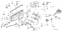 Page Q Diagram and Parts List for GX390K1 Type QWC4 - VIN# GCAA-3400001-9999999 Honda Engine