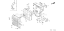 Page O Diagram and Parts List for GX390K1 Type VXG2 - VIN# GCAA-2000001-3399999 Honda Engine