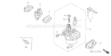 Part Location Diagram of 16044-ZF6-W61 Honda Choke Set