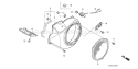 Page J Diagram and Parts List for GX390K1 Type VXE - VIN# GCAA-3400001 Honda Engine