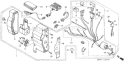 Page E Diagram and Parts List for GX390K1 Type VXE - VIN# GCAA-3400001 Honda Engine