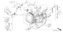 Page H Diagram and Parts List for GX390K1 Type VXE - VIN# GCAA-3400001 Honda Engine