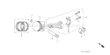 Page P Diagram and Parts List for GX390T1 Type QAPW - VIN# GCAET-1000001 Honda Engine
