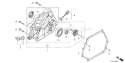 Page E Diagram and Parts List for GX390T1 Type QAPW - VIN# GCAET-1000001 Honda Engine