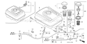 Page L Diagram and Parts List for GX390R1 Type VKB2 - VIN# GCANK-1000001 Honda Engine