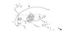 Page M Diagram and Parts List for GX390U1 Type QNR2 - VIN# GCANK-1000001 Honda Engine