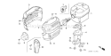 Page O Diagram and Parts List for GX390U1 Type SMD3 - VIN# GCANK-1000001 Honda Engine
