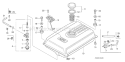 Page Q Diagram and Parts List for GX390U1 Type VWS - VIN# GCANK-1000001 Honda Engine