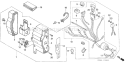 Page E Diagram and Parts List for GX390R1 Type VKB2 - VIN# GCANK-1000001 Honda Engine