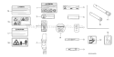 Page P Diagram and Parts List for GX390R1 Type VKB2 - VIN# GCANK-1000001 Honda Engine
