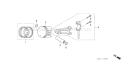 Page Q Diagram and Parts List for GX390R1 Type VKB2 - VIN# GCANK-1000001 Honda Engine
