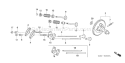 Page B Diagram and Parts List for GX390R1 Type VKB2 - VIN# GCANK-1000001 Honda Engine