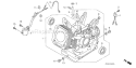 Page H Diagram and Parts List for GX390R1 Type VKB2 - VIN# GCANK-1000001 Honda Engine