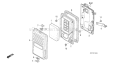Page A Diagram and Parts List for GX390UH1 Type VPX5 - VIN# GCAHH-0000001 Honda Engine