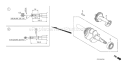 Part Location Diagram of 13351-Z7E-000 Honda Weight- Balancer