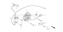 Page M Diagram and Parts List for GX390UT1 Type QNR2 - VIN# GCAKT-1000001 Honda Engine