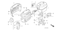 Page N Diagram and Parts List for GX390UT1 Type QXS4 - VIN# GCAKT-1000001 Honda Engine