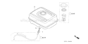 Page O Diagram and Parts List for GX390UT1 Type QAA2 - VIN# GCAKT-1000001 Honda Engine
