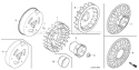 Page L Diagram and Parts List for GX440IU V5MF - VIN# GCAWK-1000001 Honda Engine