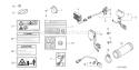 Page P Diagram and Parts List for GX440IU V5MF - VIN# GCAWK-1000001 Honda Engine