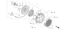 Page R Diagram and Parts List for GX440IU V5MF - VIN# GCAWK-1000001 Honda Engine