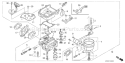 Page C Diagram and Parts List for GX440IU V5MF - VIN# GCAWK-1000001 Honda Engine