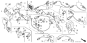 Page D Diagram and Parts List for GX440IU V5MF - VIN# GCAWK-1000001 Honda Engine