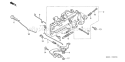 Part Location Diagram of 16550-ZJ1-842 Honda Arm- Governor
