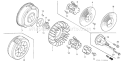 Page K Diagram and Parts List for GX610K1 Type VXDA - VIN# GCAC-2060001-9999999 Honda Engine