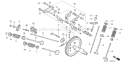 Page C Diagram and Parts List for GX610K1 Type VXDA - VIN# GCAC-2060001-9999999 Honda Engine