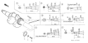 Page G Diagram and Parts List for GX610K1 Type VXDA - VIN# GCAC-2060001-9999999 Honda Engine