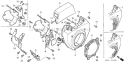 Part Location Diagram of 90104-GF6-000 Honda Bolt- Flange - 6X20