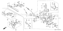Part Location Diagram of 16534-ZJ1-000 Honda Spring- Starter