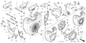 Page J Diagram and Parts List for GX620K1 Type VAF - VIN# GCAD-2000001-2159999 Honda Engine