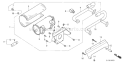 Page O Diagram and Parts List for GX620K1 Type VAF - VIN# GCAD-2000001-2159999 Honda Engine