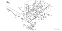 Page E Diagram and Parts List for GX620K1 Type VDB2 - VIN# GCAD-2000001-2159999 Honda Engine