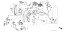 Page E Diagram and Parts List for GX620K1 Type VAF - VIN# GCAD-2000001-2159999 Honda Engine