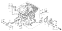 Page H Diagram and Parts List for GX620K1 Type VAF - VIN# GCAD-2000001-2159999 Honda Engine