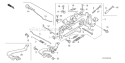 Page F Diagram and Parts List for GX610U1 Type VD - VIN# GCAPK-1000001 Honda Engine