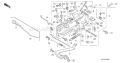 Page D Diagram and Parts List for GX620R1 Type TXF2 - VIN# GCARK-1000001 Honda Engine